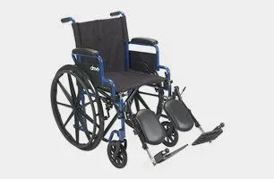 Manual wheelchair available to rent at Maxximum Mobility